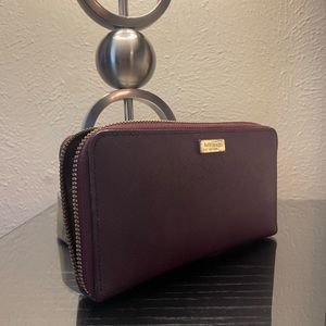 Kate Spade Burgundy Wallet